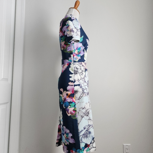 NWT ASOS Women's Floral Dress, size 2 - Picture 8 of 10